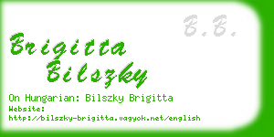 brigitta bilszky business card